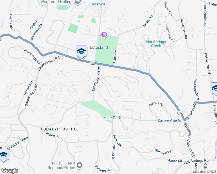 map of restaurants, bars, coffee shops, grocery stores, and more near 722 Knapp Drive in Montecito