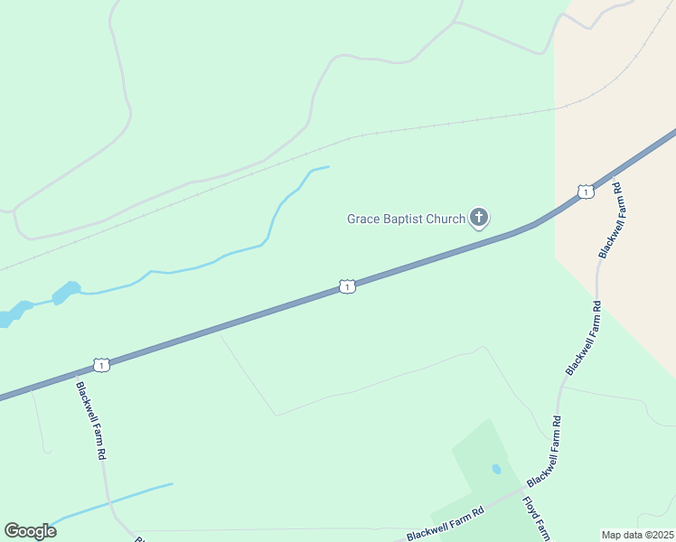 map of restaurants, bars, coffee shops, grocery stores, and more near 29874 U.S. 1 in Bethune