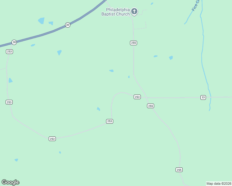 map of restaurants, bars, coffee shops, grocery stores, and more near 89 County Road 253 in Oxford