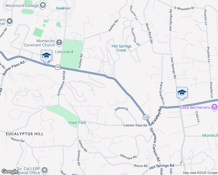 map of restaurants, bars, coffee shops, grocery stores, and more near 937 Arcady Road in Montecito