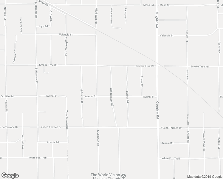 map of restaurants, bars, coffee shops, grocery stores, and more near Windermere Road in Phelan