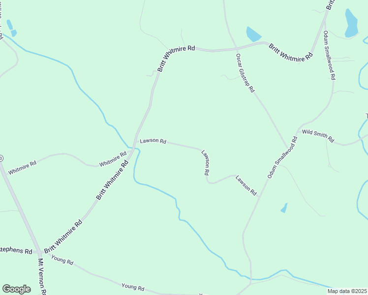 map of restaurants, bars, coffee shops, grocery stores, and more near 5264 Lawson Road in Gainesville