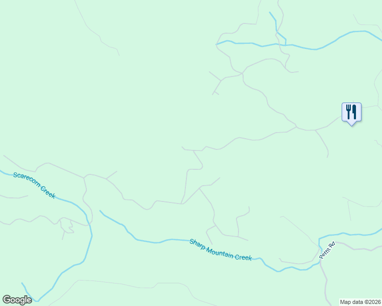 map of restaurants, bars, coffee shops, grocery stores, and more near 266 Creekside Drive in Jasper