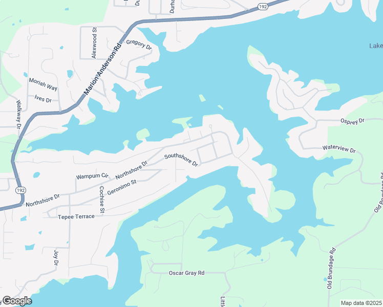map of restaurants, bars, coffee shops, grocery stores, and more near 155a Lake Vista Cove in Garland County