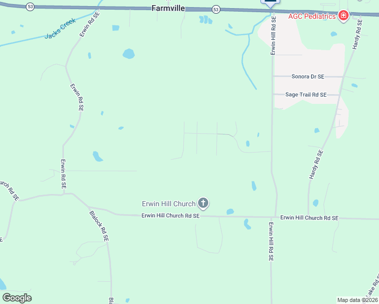 map of restaurants, bars, coffee shops, grocery stores, and more near 145 Magnolia Dr SE in Calhoun