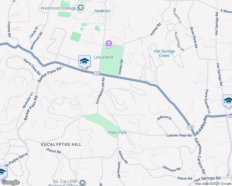 map of restaurants, bars, coffee shops, grocery stores, and more near 722 Knapp Drive in Montecito