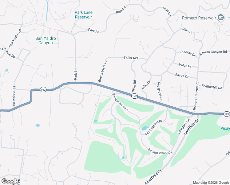 map of restaurants, bars, coffee shops, grocery stores, and more near 1950 Boundary Drive in Montecito