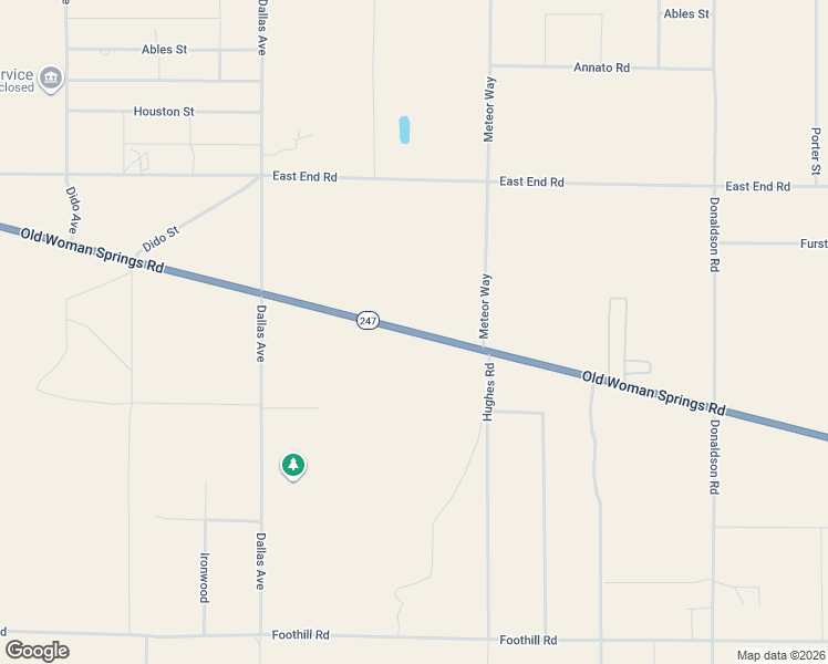 map of restaurants, bars, coffee shops, grocery stores, and more near 37898 Old Woman Springs Road in Lucerne Valley