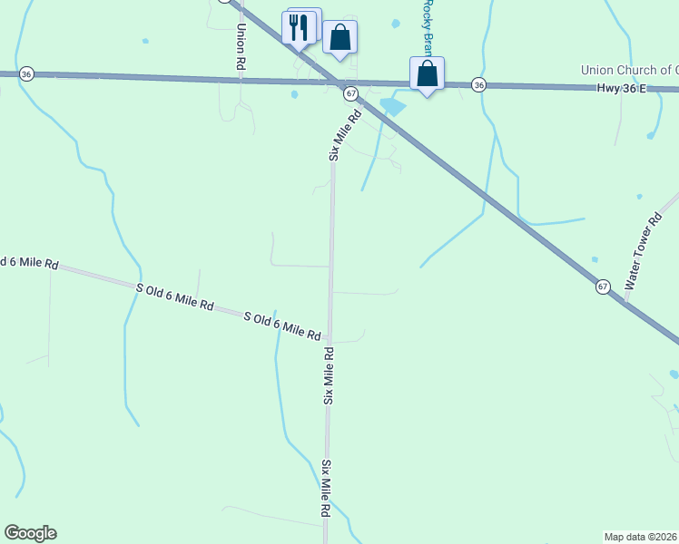 map of restaurants, bars, coffee shops, grocery stores, and more near 248 Six Mile Road in Somerville