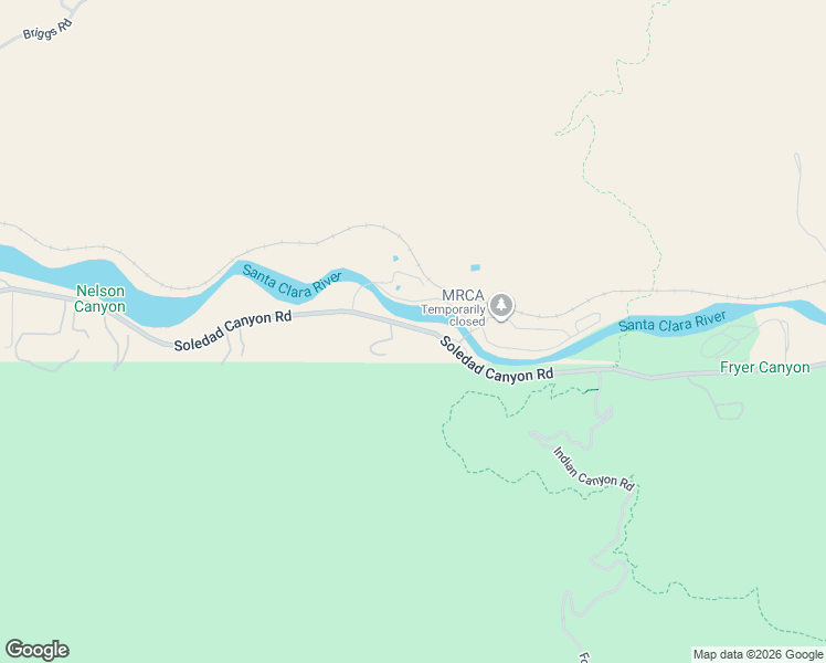 map of restaurants, bars, coffee shops, grocery stores, and more near 8300 Soledad Canyon Road in Acton