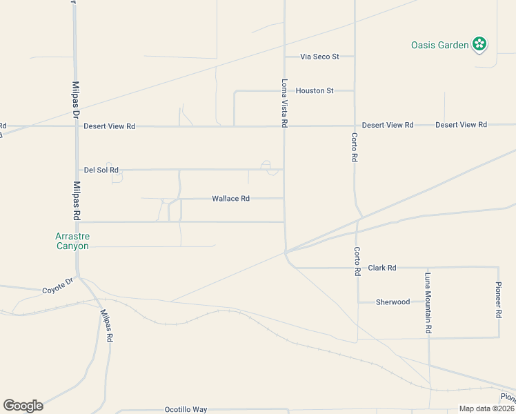 map of restaurants, bars, coffee shops, grocery stores, and more near 10245 Loma Vista Road in Apple Valley