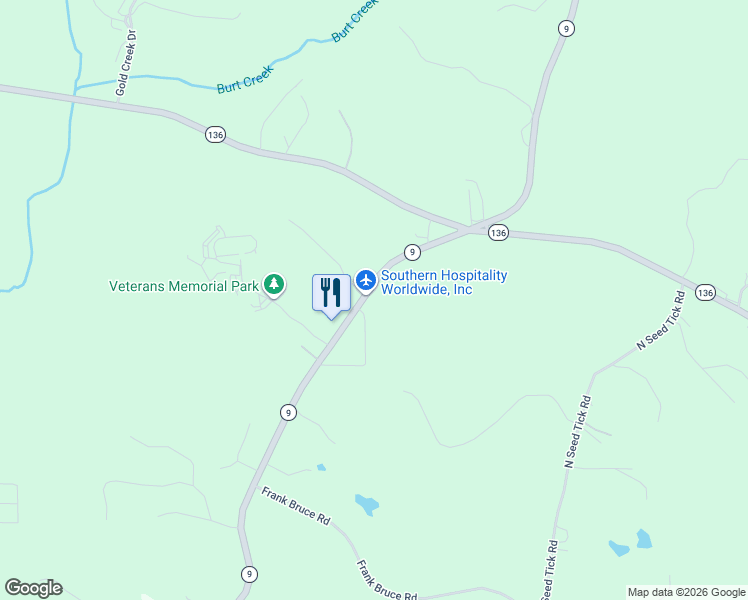 map of restaurants, bars, coffee shops, grocery stores, and more near 88 Jacquelyn Drive in Dawsonville