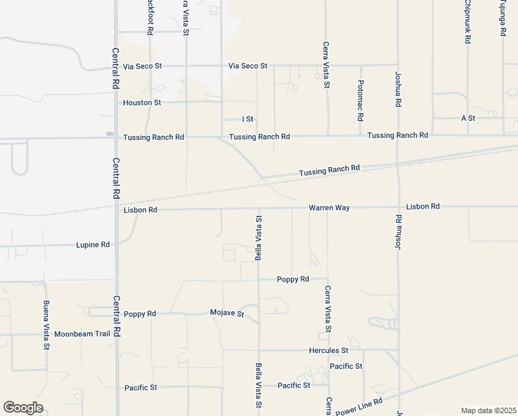 map of restaurants, bars, coffee shops, grocery stores, and more near Lisbon Road in Apple Valley