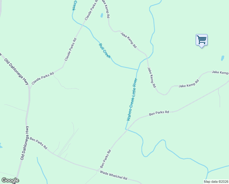 map of restaurants, bars, coffee shops, grocery stores, and more near 6249 Ben Parks Road in Murrayville