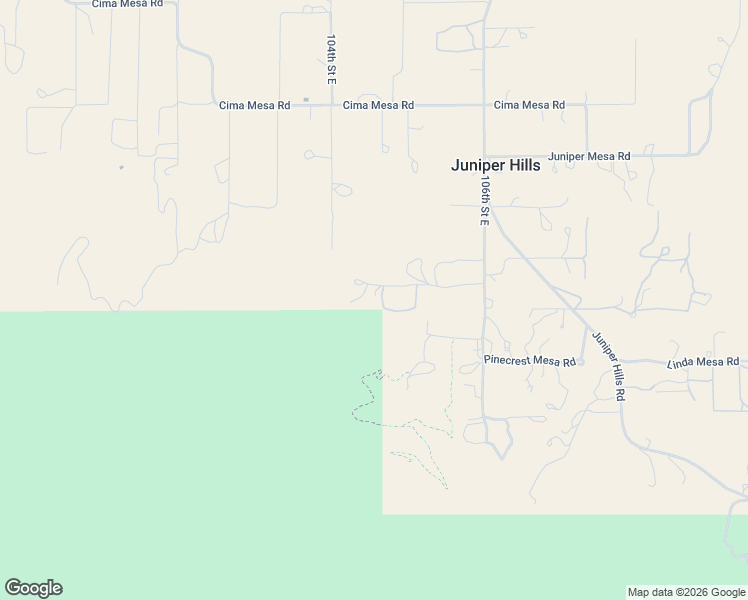 map of restaurants, bars, coffee shops, grocery stores, and more near 10450 Piute Road in Littlerock