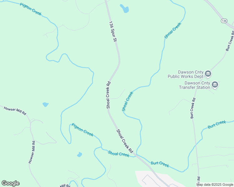 map of restaurants, bars, coffee shops, grocery stores, and more near 91 Trout Shoals Road in Dawsonville
