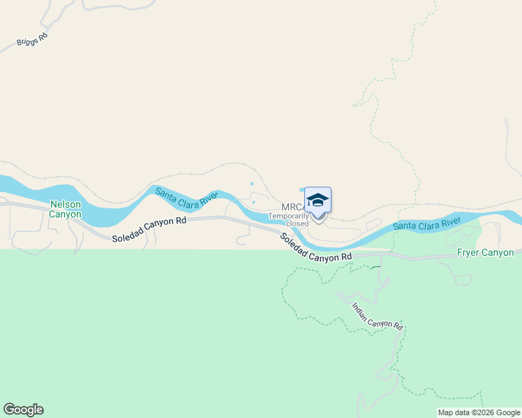 map of restaurants, bars, coffee shops, grocery stores, and more near 8300 Soledad Canyon Road in Acton
