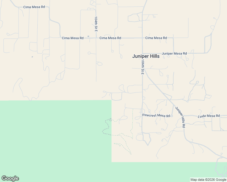 map of restaurants, bars, coffee shops, grocery stores, and more near 10450 Piute Road in Littlerock