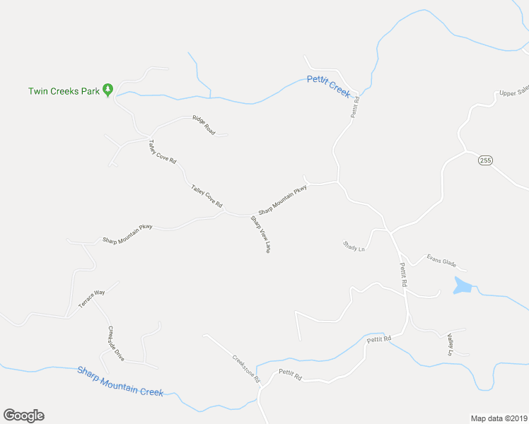 map of restaurants, bars, coffee shops, grocery stores, and more near 161 Sharp Mountain Parkway in Jasper