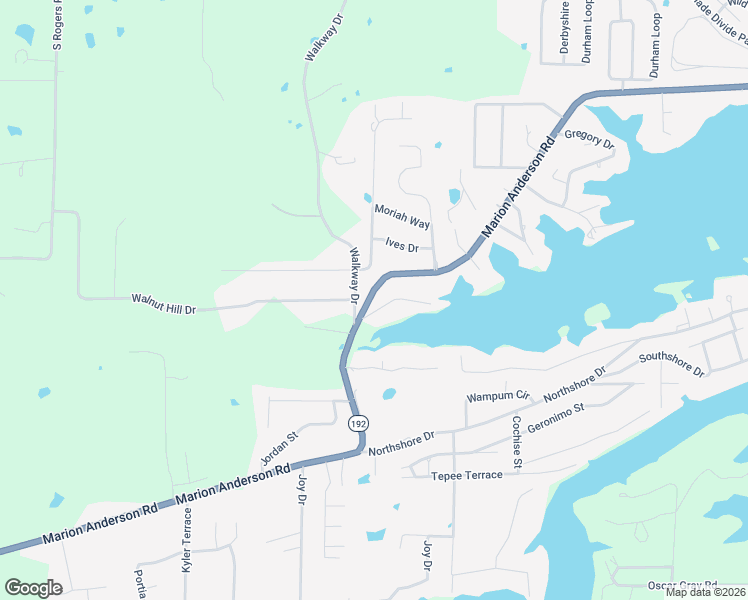 map of restaurants, bars, coffee shops, grocery stores, and more near 2955 Marion Anderson Road in Garland County
