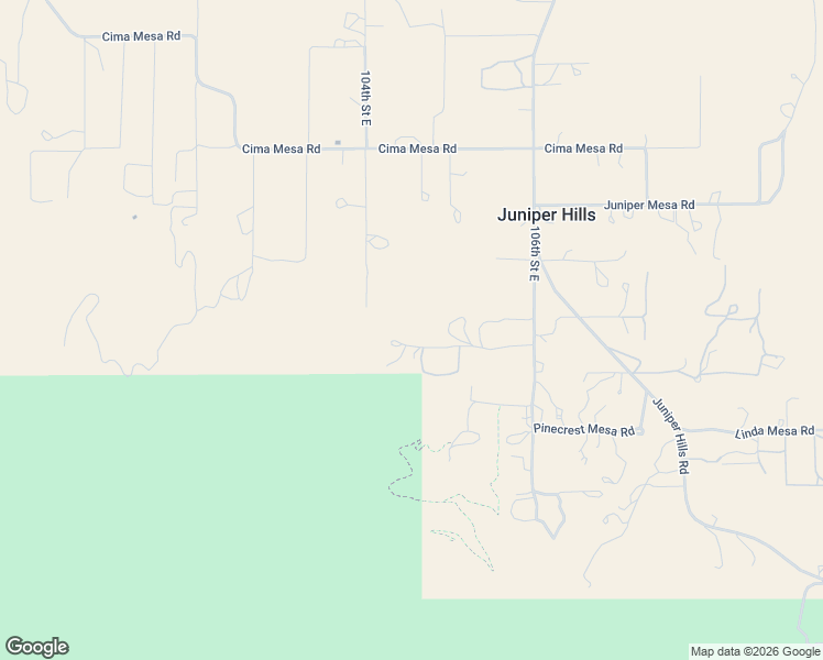 map of restaurants, bars, coffee shops, grocery stores, and more near 29902 105th Street East in Littlerock