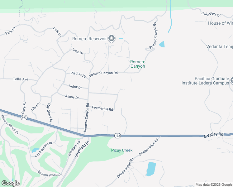 map of restaurants, bars, coffee shops, grocery stores, and more near 2244 Camino Del Rosario in Montecito
