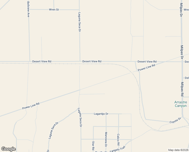 map of restaurants, bars, coffee shops, grocery stores, and more near Desert View in Apple Valley