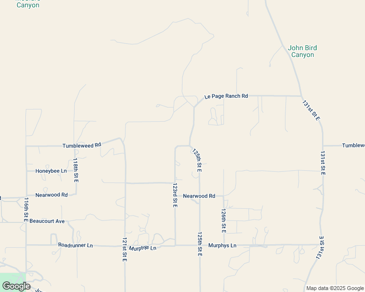 map of restaurants, bars, coffee shops, grocery stores, and more near Tumbleweed Road in Los Angeles County