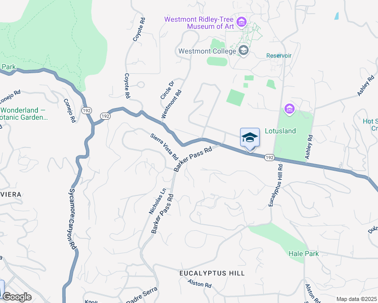 map of restaurants, bars, coffee shops, grocery stores, and more near 237 Dawlish Place in Montecito