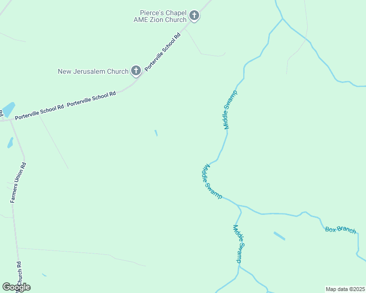 map of restaurants, bars, coffee shops, grocery stores, and more near 803 Porterville School Road in Clarkton