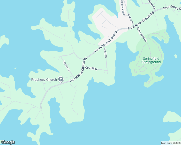 map of restaurants, bars, coffee shops, grocery stores, and more near 100 Quiet Way in Anderson