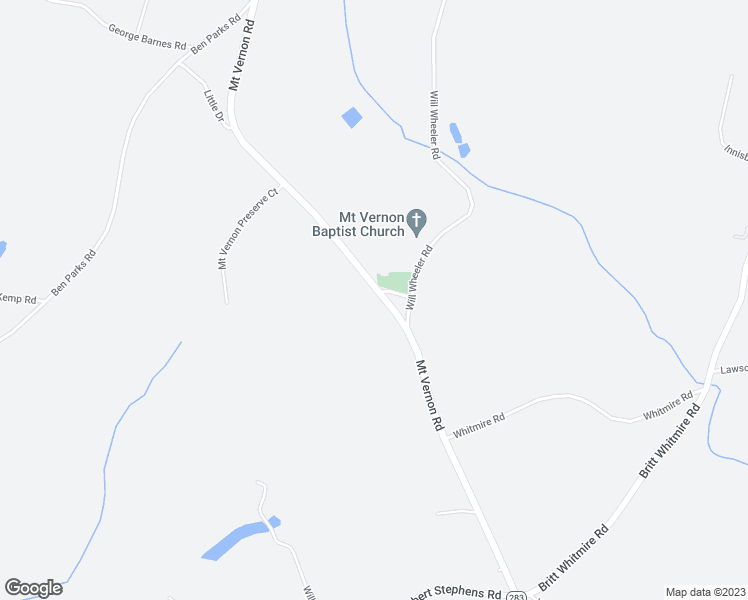 map of restaurants, bars, coffee shops, grocery stores, and more near 5229 Mount Vernon Road in Gainesville