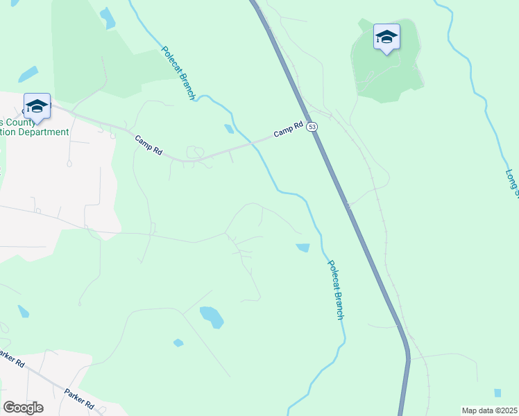 map of restaurants, bars, coffee shops, grocery stores, and more near 1010 Turner Road in Jasper