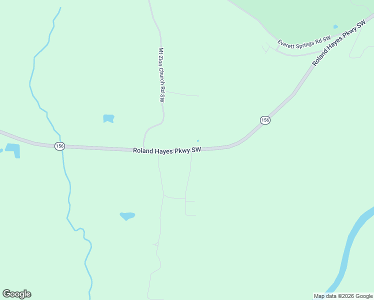 map of restaurants, bars, coffee shops, grocery stores, and more near 4485 Roland Hayes Parkway Southwest in Calhoun