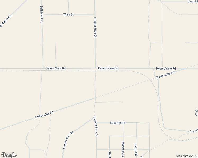 map of restaurants, bars, coffee shops, grocery stores, and more near Laguna Seca Drive in Apple Valley