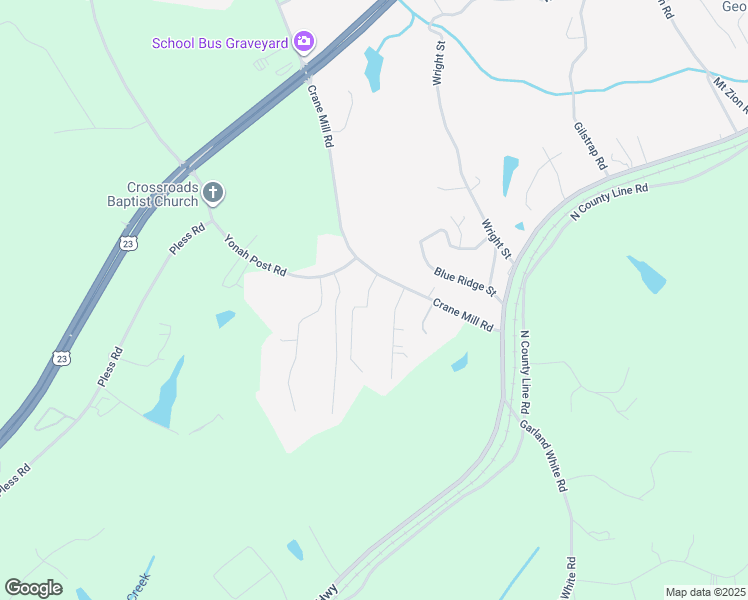 map of restaurants, bars, coffee shops, grocery stores, and more near 162 Executive Drive in Alto