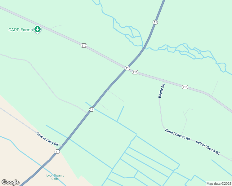 map of restaurants, bars, coffee shops, grocery stores, and more near 79 McCloud Lane in Kelly