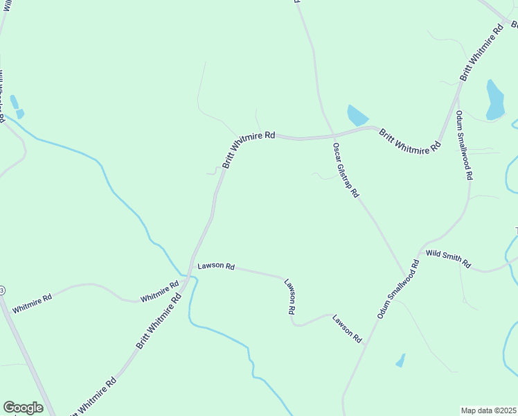 map of restaurants, bars, coffee shops, grocery stores, and more near 5260 Britt Whitmire Road in Gainesville