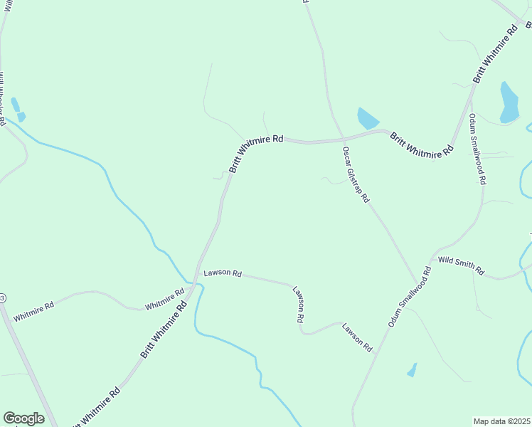 map of restaurants, bars, coffee shops, grocery stores, and more near 5260 Britt Whitmire Road in Gainesville