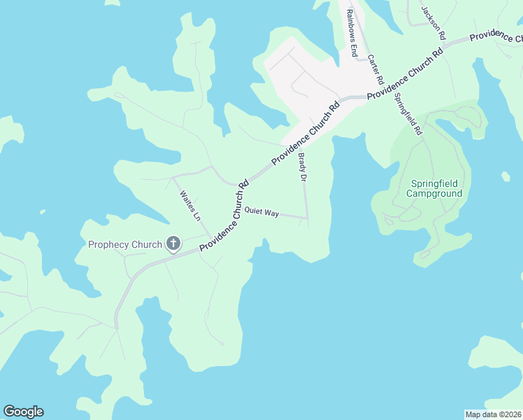 map of restaurants, bars, coffee shops, grocery stores, and more near 100 Quiet Way in Anderson