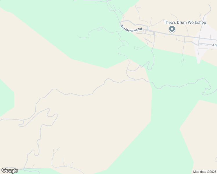 map of restaurants, bars, coffee shops, grocery stores, and more near San Martinez Road in Val Verde