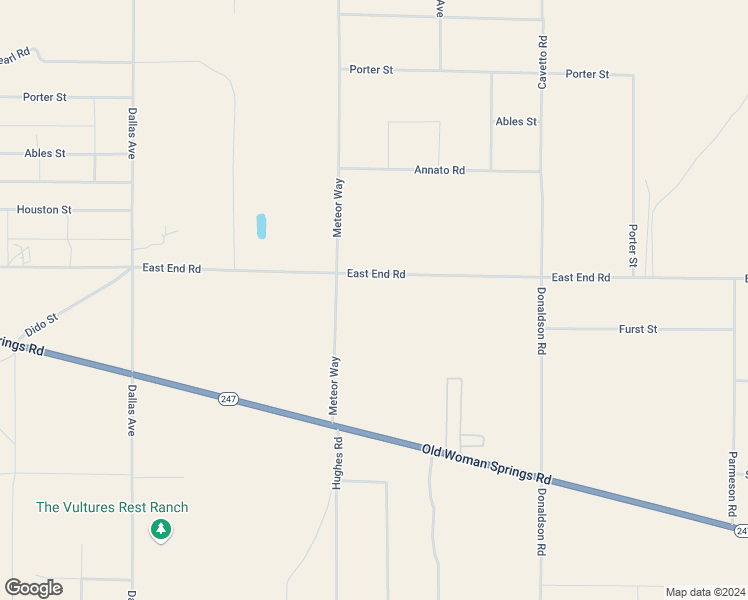 map of restaurants, bars, coffee shops, grocery stores, and more near East End Road in Lucerne Valley