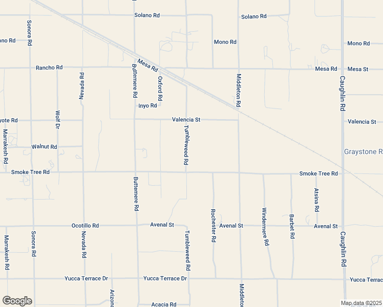 map of restaurants, bars, coffee shops, grocery stores, and more near 10575 Tumbleweed Road in Phelan