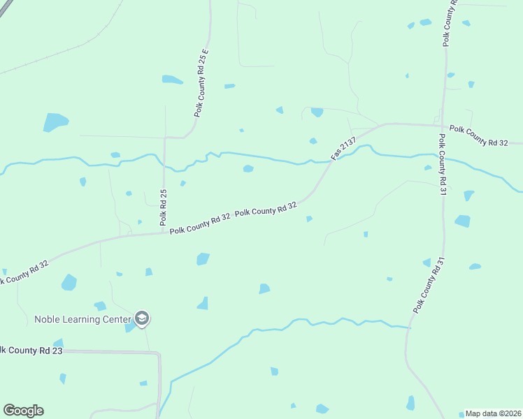 map of restaurants, bars, coffee shops, grocery stores, and more near 447 Polk County Road 32 in Hatton