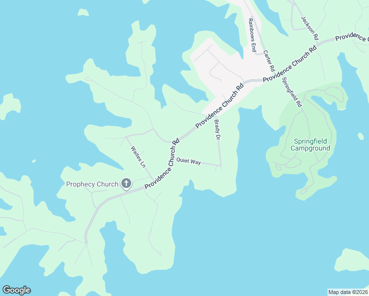 map of restaurants, bars, coffee shops, grocery stores, and more near 2331 Providence Church Road in Anderson