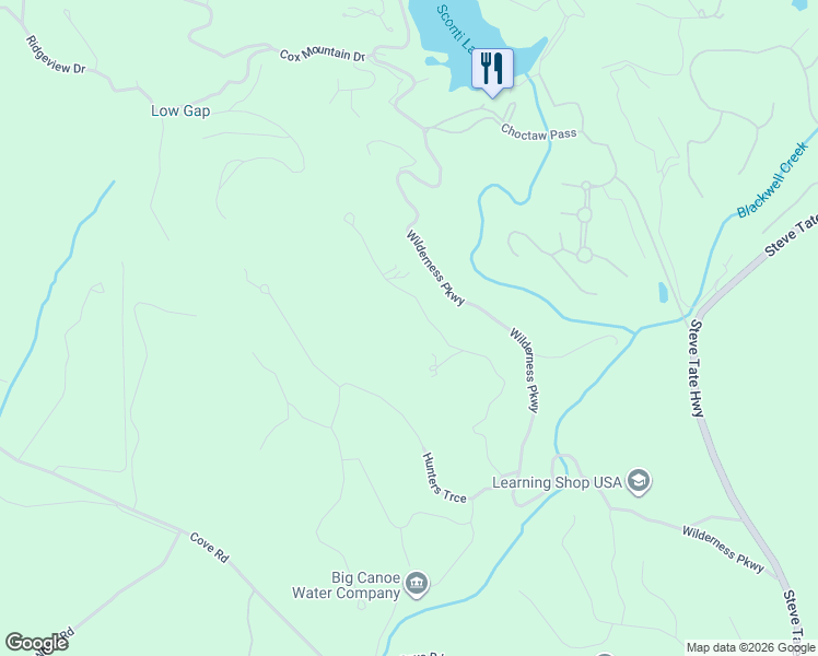 map of restaurants, bars, coffee shops, grocery stores, and more near 503 Shetland Trce in Jasper