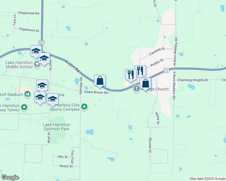 3294 Airport Road, Pearcy AR Walk Score