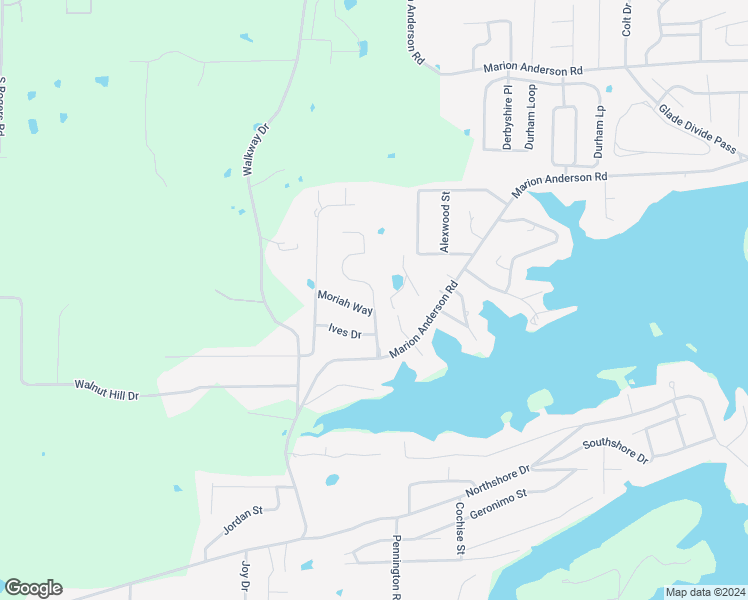 map of restaurants, bars, coffee shops, grocery stores, and more near 100 Westwinds Drive in Garland County