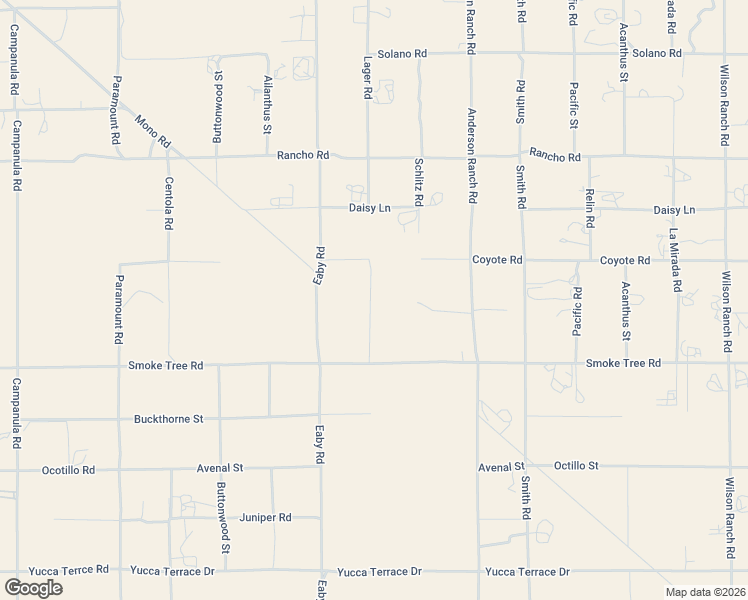map of restaurants, bars, coffee shops, grocery stores, and more near Lager Road in Phelan