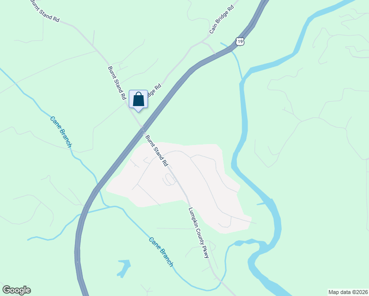 map of restaurants, bars, coffee shops, grocery stores, and more near 115 River Trace Drive in Dahlonega